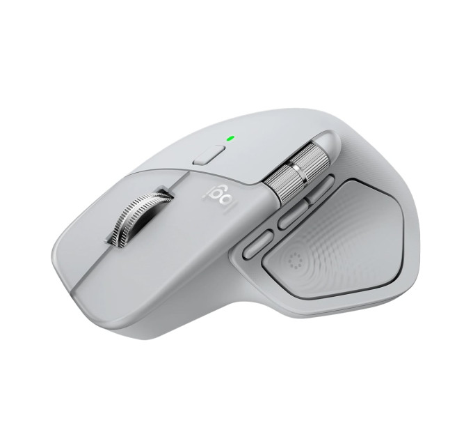 Logitech Миша Bluetooth Logitech MX Master 4 Pale Gray (910-007563)