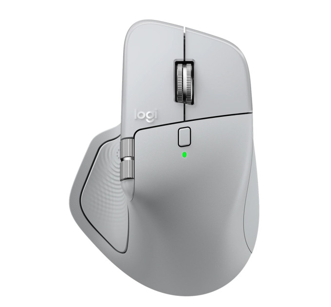 Logitech Миша Bluetooth Logitech MX Master 4 Pale Gray (910-007563)