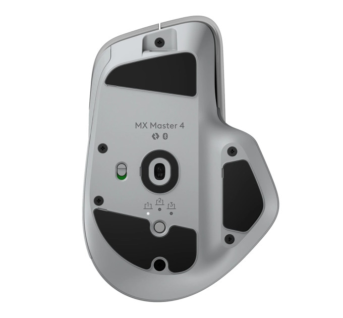 Logitech Миша Bluetooth Logitech MX Master 4 Pale Gray (910-007563)