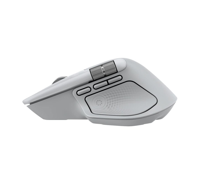 Logitech Миша Bluetooth Logitech MX Master 4 for Mac White Silver (910-007576)