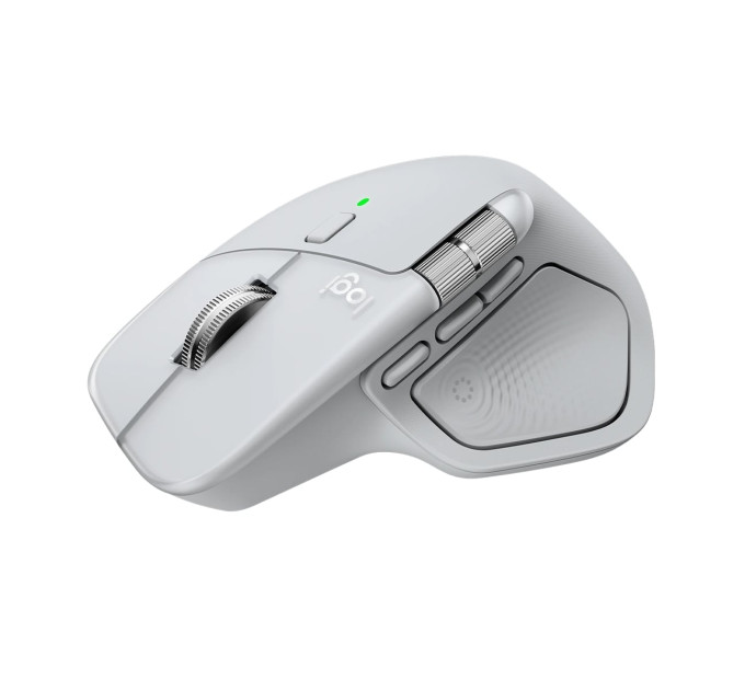 Logitech Миша Bluetooth Logitech MX Master 4 for Mac White Silver (910-007576)