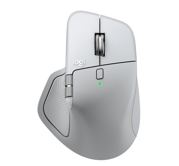 Logitech Миша Bluetooth Logitech MX Master 4 for Mac White Silver (910-007576)