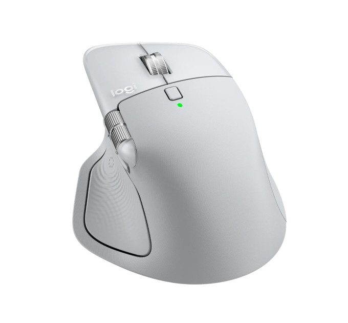 Logitech Миша Bluetooth Logitech MX Master 4 for Mac White Silver (910-007576)
