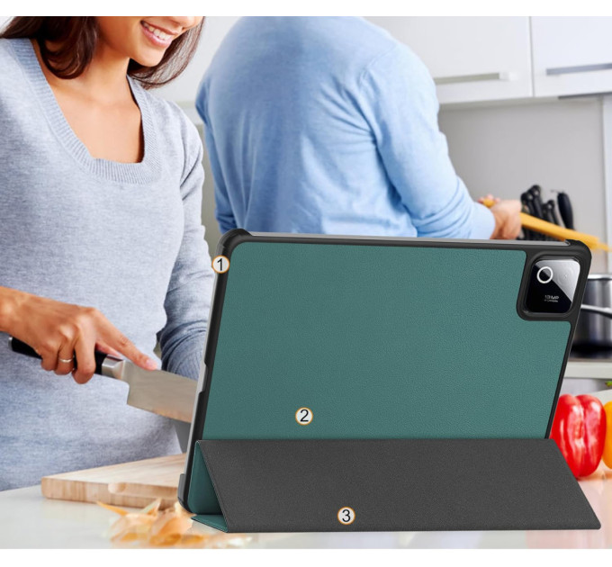 BeCover Чохол BeCover Smart Case для Xiaomi Pad 8 / 8 Pro 11.2" Dark Green (714583)