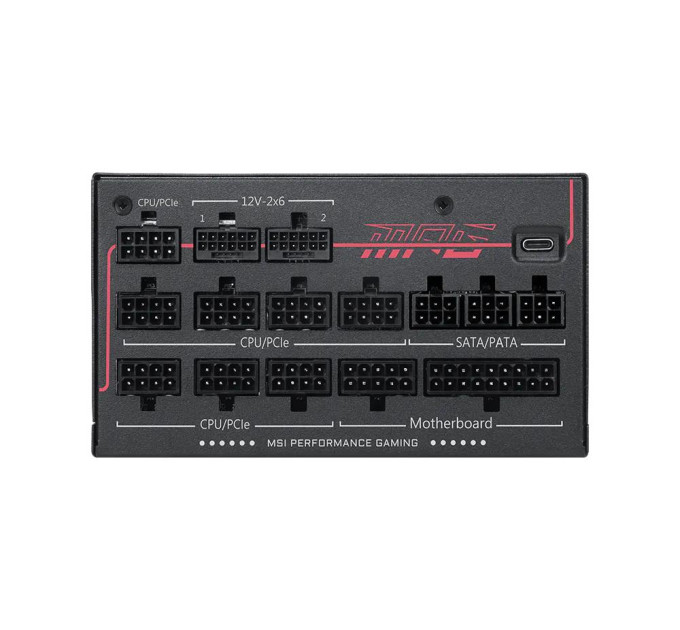 MSI Блок живлення ATX 1600W MPG AI1600TS PCIE5 MSI