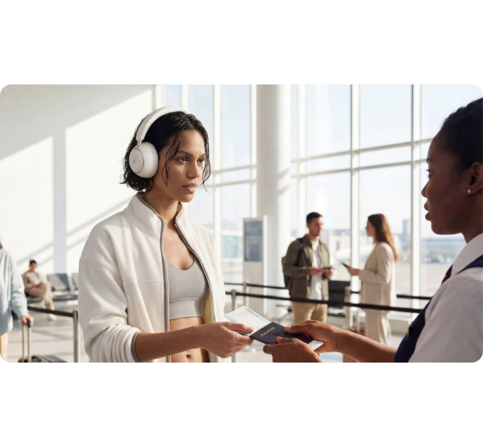Anker Bluetooth-гарнітура Anker SoundCore Space 2 White (D1402G21)