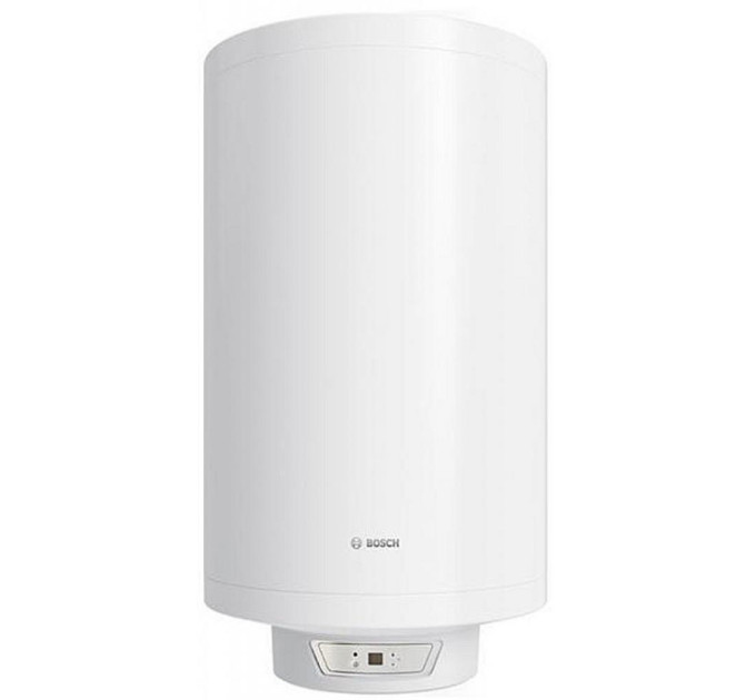 BOSCH CLIMATE Водонагрівач електр. BOSCH круглий Tronic 8000T, 50л, 1,6кВт, сухий тен, ун. монтаж, електр. кер-ння, C, білий