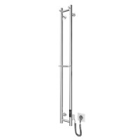 Рушникосушка Mario e-INOX Соле TR 2.0 K, 1170х140х100мм, таймер-регулятор, нерж.сталь, хром