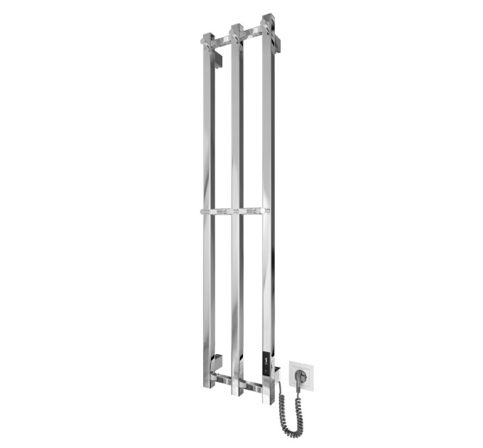 MARIO Рушникосушка Mario e-INOX Стелла TR 2.0 K, 1170х250х80мм, таймер-регулятор, нерж.сталь, хром
