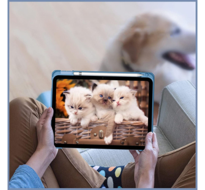 BeCover Чохол до планшета BeCover Soft Edge TPU Apple iPad Air 11" M2 2024 Blue Haze (711703)