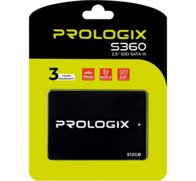 Prologix Накопичувач SSD 2.5" 512GB S360 Prologix (PRO512GS360)