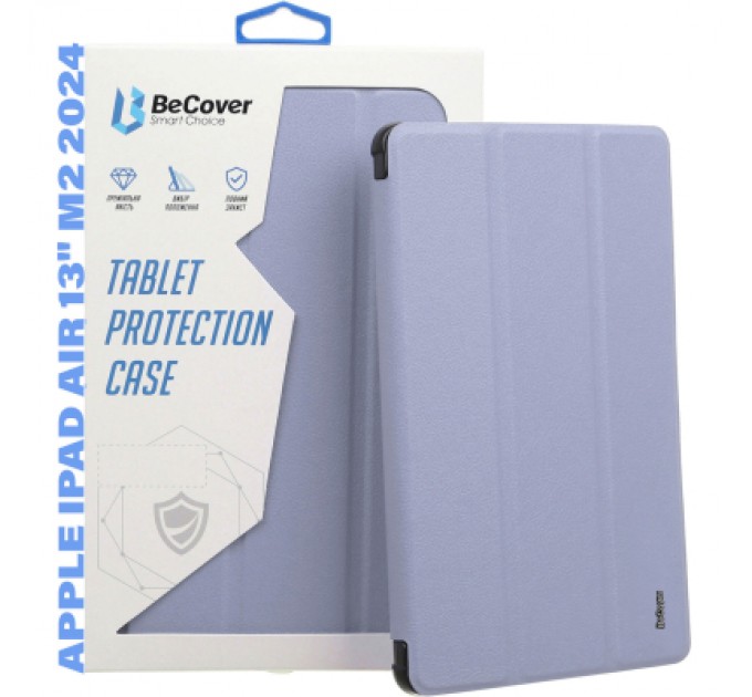 BeCover Чохол до планшета BeCover Soft Edge TPU Apple iPad Air 13" M2 2024 Purple (711713)