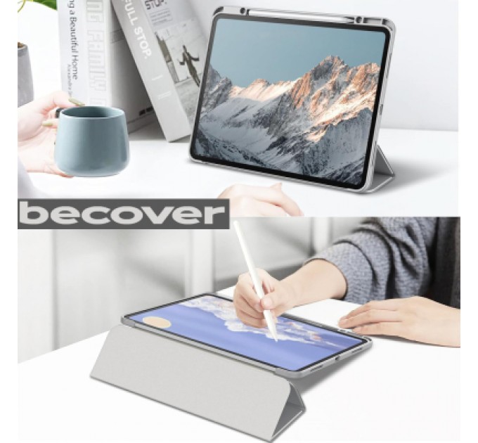 BeCover Чохол до планшета BeCover Soft Edge TPU Apple iPad Pro 12.9 2020/2021/2022 Gray (711709)