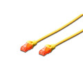 Digitus Патч-корд 1м, UTP, cat.6, CCA, AWG 26/7, PVC, yellow Digitus (DK-1612-010/Y)