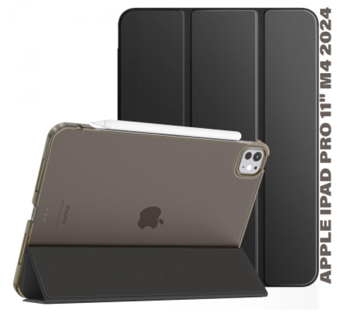 BeCover Чохол до планшета BeCover Tri Fold Hard Apple iPad Pro 11" M4 2024 Black (711726)