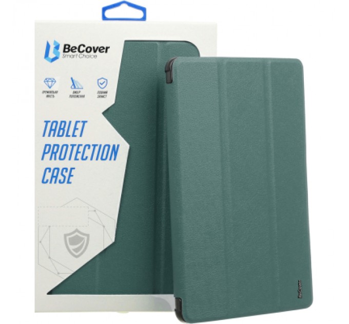 BeCover Чохол до планшета BeCover Tri Fold Hard Apple iPad Pro 11" M4 2024 Dark Green (711727)