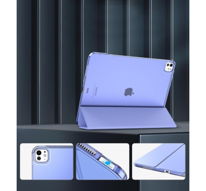 BeCover Чохол до планшета BeCover Tri Fold Hard Apple iPad Pro 13" M4 2024 Purple (711733)