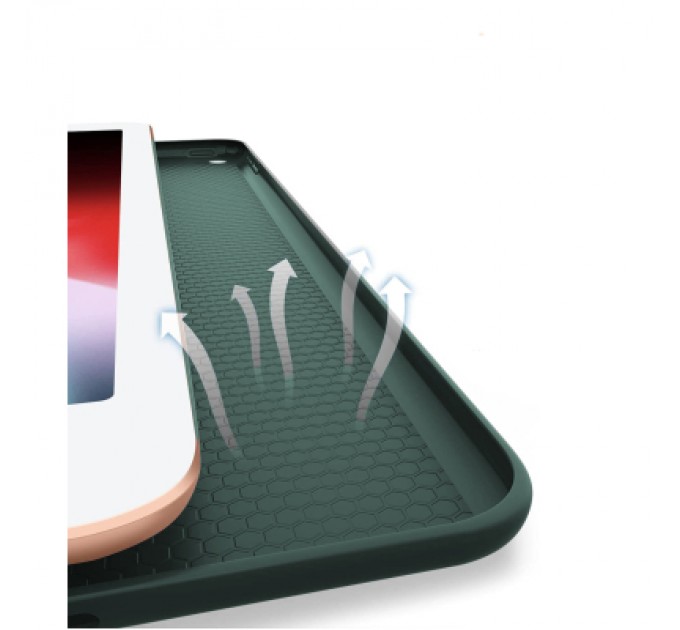 BeCover Чохол до планшета BeCover Tri Fold Soft TPU Silicone Apple iPad Air 13" M2 2024 Dark Green (711470)