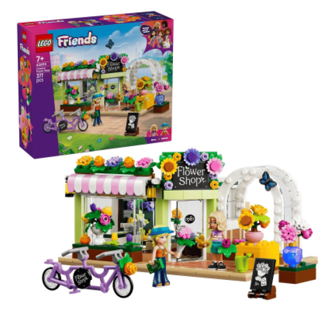 LEGO Конструктор LEGO Friends Творча квіткова крамниця (42693)