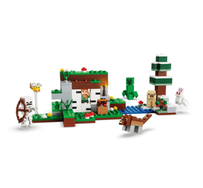 LEGO Конструктор LEGO Minecraft Пригода першої ночі (21593)