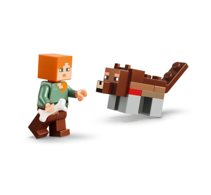 LEGO Конструктор LEGO Minecraft Пригода першої ночі (21593)