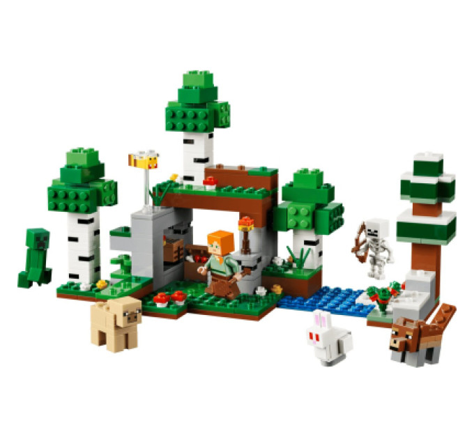 LEGO Конструктор LEGO Minecraft Пригода першої ночі (21593)