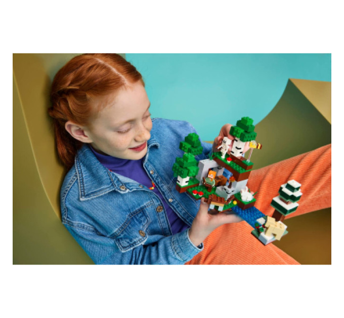 LEGO Конструктор LEGO Minecraft Пригода першої ночі (21593)