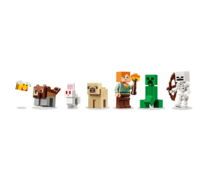 LEGO Конструктор LEGO Minecraft Пригода першої ночі (21593)