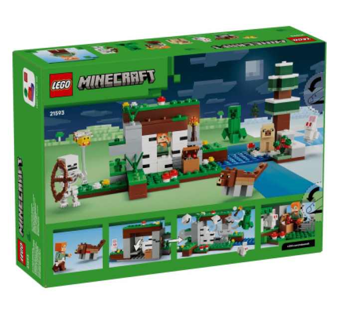 LEGO Конструктор LEGO Minecraft Пригода першої ночі (21593)