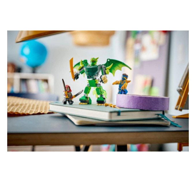 LEGO Конструктор LEGO NINJAGO Бойовий набір робота Дракона Ллойда (71862)
