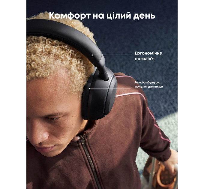 Anker Bluetooth-гарнітура Anker SoundCore Space 2 Black (D1402G11)