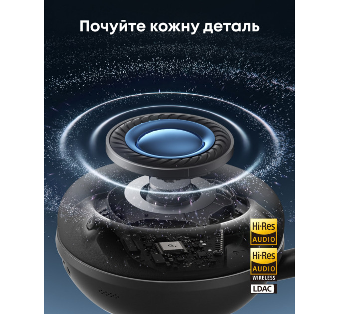 Anker Bluetooth-гарнітура Anker SoundCore Space 2 Black (D1402G11)