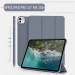 BeCover Чохол до планшета BeCover Tri Fold Soft TPU Silicone Apple iPad Pro 13" M4 2024 Purple (711754)