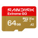 SanDisk Карта пам'яті SANDISK Extreme GO SDXC 64GB UHS-I V30 A2