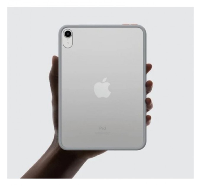 BeCover Чохол до планшета BeCover Transparancy Shell Edge Gray Apple iPad Air (4/5) 2020/2022 10.9" (711685)