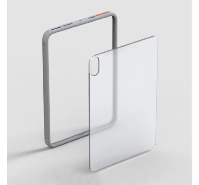 BeCover Чохол до планшета BeCover Transparancy Shell Edge Gray Apple iPad Air 13" M2 2024 (711688)