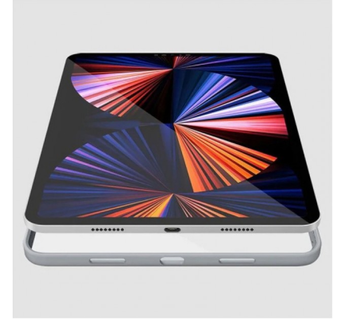 BeCover Чохол до планшета BeCover Transparancy Shell Edge Gray Apple iPad Pro 12.9 2020/2021/2022 (711687)
