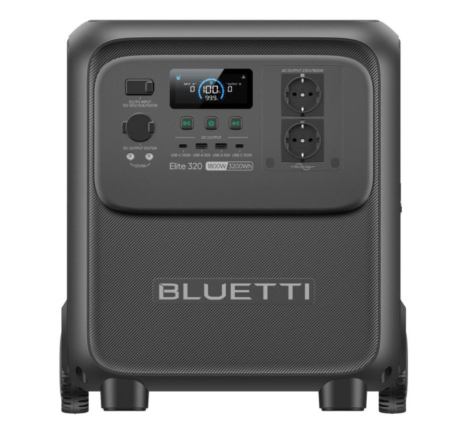 BLUETTI Портативна зарядна станція 1800W ELITE 320 BLUETTI
