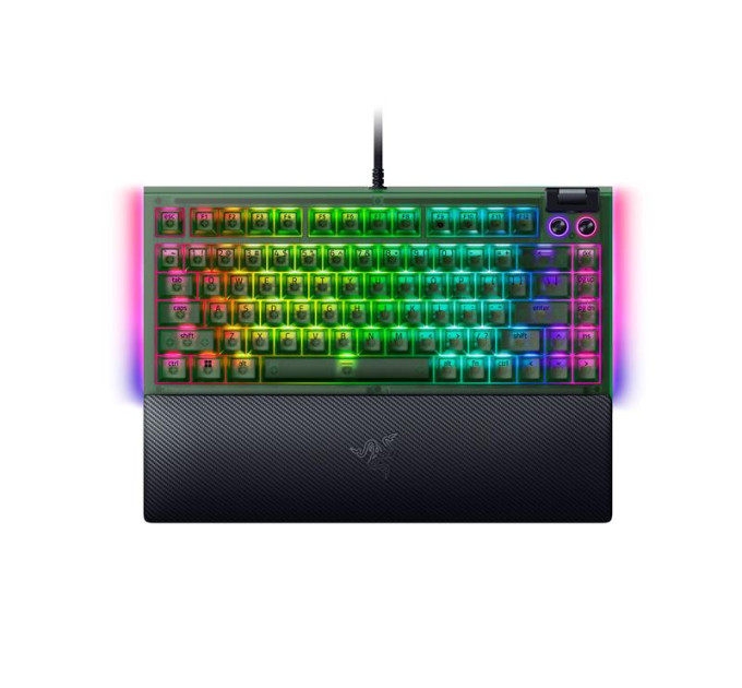 Клавіатура Razer BlackWidow V4 75% USB UA Phantom Green (RZ03-05003300-R3M1)