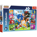 Trefl Пазл Trefl Sonic Зустрічайте Соніка 100 елементів (5900511164657)