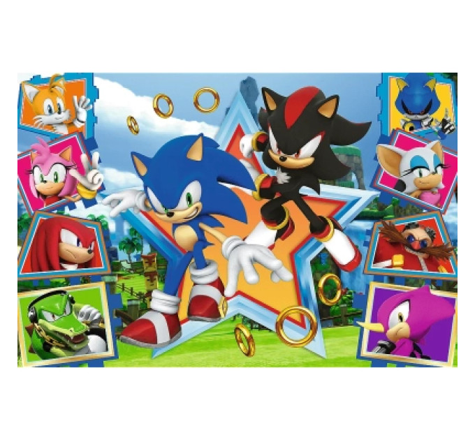 Trefl Пазл Trefl Sonic Зустрічайте Соніка 100 елементів (5900511164657)