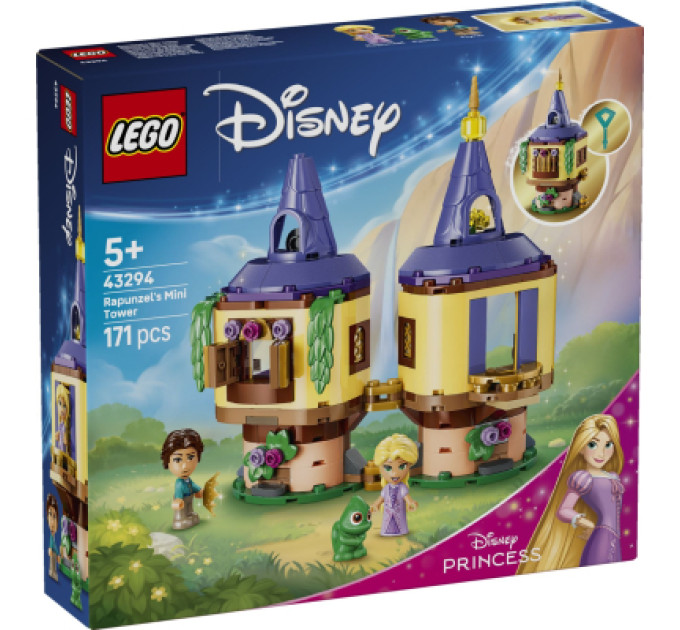 LEGO Конструктор LEGO Disney Princess Мінівежа Рапунцель (43294)