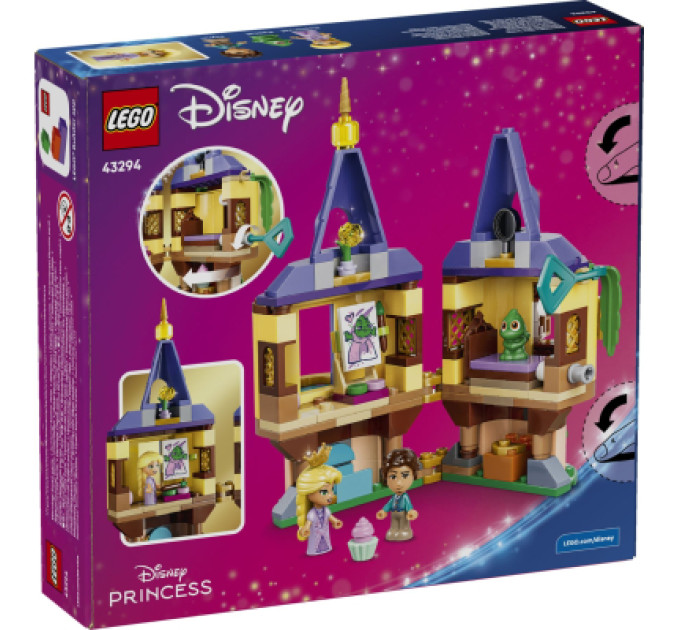 LEGO Конструктор LEGO Disney Princess Мінівежа Рапунцель (43294)