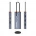 ColorWay Порт-реплікатор ColorWay Docking Station USB-C 5-в-1 Type C PD 100W/USB3.0х3/HDMI 4К (CW-HUB01)