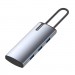 ColorWay Порт-реплікатор ColorWay Docking Station USB-C 5-в-1 Type C PD 100W/USB3.0х3/HDMI 4К (CW-HUB01)