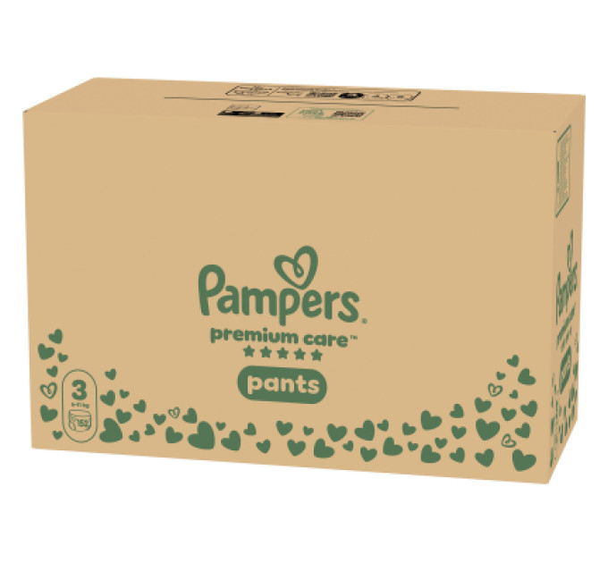 Pampers Підгузки Pampers Premium Care Pants Розмір 3 (6-11 кг) 152 шт (8006530315869)