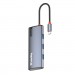 ColorWay Порт-реплікатор ColorWay Docking Station USB-C 5-в-1 Type C PD 100W/USB3.0х3/HDMI 4К (CW-HUB01)