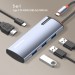 ColorWay Порт-реплікатор ColorWay Docking Station USB-C 5-в-1 Type C PD 100W/USB3.0х3/HDMI 4К (CW-HUB01)