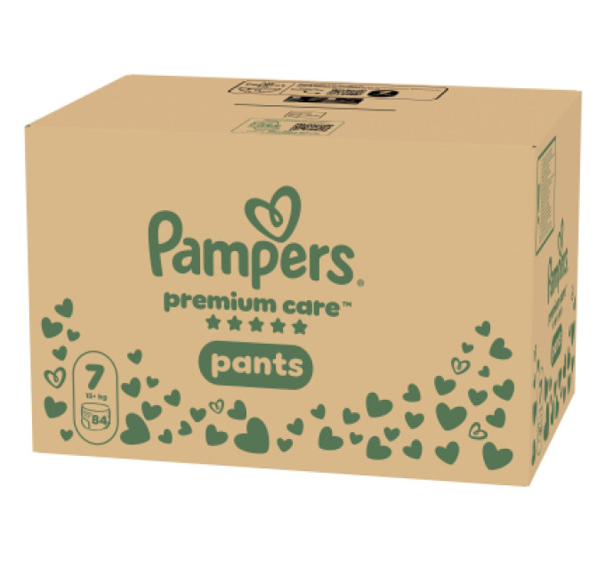 Pampers Підгузки Pampers Premium Care Pants Розмір 7 (15+ кг) 84 шт (8006530315784)