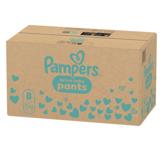 Pampers Підгузки Pampers Active Baby Pants Розмір 8 (17+ кг) 112 шт (8006530315661)